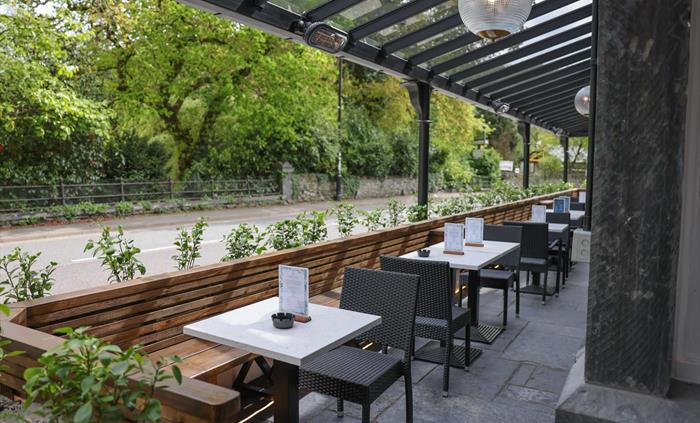 Outside Dining Area